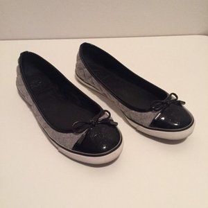 Tory Burch flats In Quilted Fabric